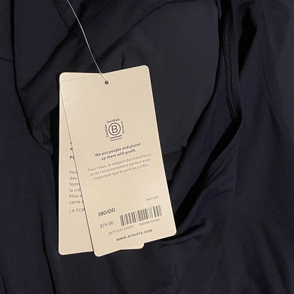 Athleta Blousy Tankini Top NWT - Picture 3 of 3